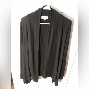 MICHAEL STARS BLACK JOCELYN CARDIGAN